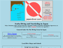 Tablet Screenshot of japandiver.com